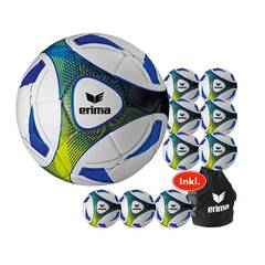 10x Erima Hybrid Training Fuball inkl. Ballsack