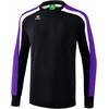 Erima Liga 2.0 Sweatshirt schwarz/violet/wei Kinder 1071870 Gr. 116