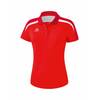 Erima Liga 2.0 Poloshirt rot/dunkelrot/wei Damen 1111831 Gr. 42