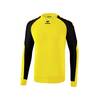 Erima Essential 5-C Sweatshirt gelb/schwarz Erwachsene 6071906 Gr. XL