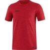Jako T-Shirt Premium Basics rot meliert 6129 01 Gr. XL