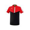 Erima Squad T-Shirt rot/schwarz/wei Erwachsene 1082023 Gr. XL