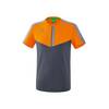 Erima Squad T-Shirt new orange/slate grey/monument grey Kinder 1082026 Gr. 128