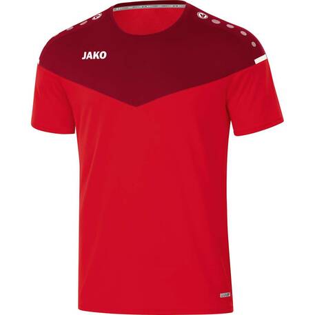 JAKO T-Shirt Champ 2.0 - Farbe: rot/weinrot - Gre: 116