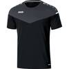 JAKO T-Shirt Champ 2.0 - Farbe: schwarz/anthrazit - Gre: 40