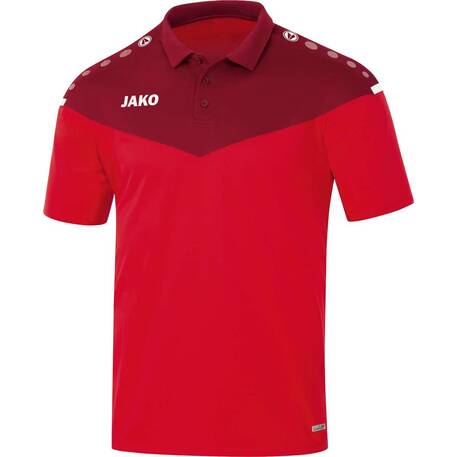 JAKO Polo Champ 2.0 - Farbe: rot/weinrot - Gre: 140