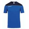Uhlsport Offense 23 Trainingsshirt  azurblau/marine/wei 116