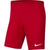 Nike Park III Short Kinder BV6865 UNIVERSITY RED/WHITE S (128-137)