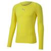 Puma LIGA Baselayer Tshirt LS - Farbe: Yellow Gre: Adults