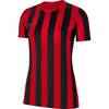 Nike Striped Division IV Trikot Damen CW3816-658 - Farbe: UNIVERSITY RED/BLACK/(WHITE) - Gr. M