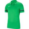 Nike Academy 21 Polo Herren - Farbe: LT GREEN SPARK/WHITE/PINE GREEN/WHITE - Gr. S