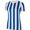 Nike Striped Division IV Trikot Damen CW3816-102 - Farbe: WHITE/ROYAL BLUE/(BLACK) - Gr. M
