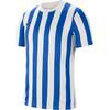 Nike Striped Division IV Trikot Herren CW3813-102 - Farbe: WHITE/ROYAL BLUE/(BLACK) - Gr. S