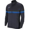 Nike Academy 21 Knit Trainingsjacke Kinder - Farbe: OBSIDIAN/WHITE/ROYAL BLUE/WHITE - Gr. L