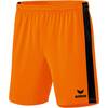 Erima Retro Star Shorts - Farbe: new orange/schwarz - Gr. S