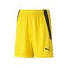 Puma teamLIGA Shorts Kinder - Farbe: Cyber Yellow-Puma Black - Gr. 116