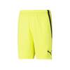 Puma teamLIGA Shorts - Farbe: Fluo Yellow-Puma Black - Gr. M