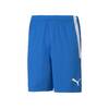 Puma teamLIGA Shorts - Farbe: Electric Blue Lemonade-Puma White - Gr. M
