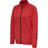 HUMMEL hml LEAD WOMEN Polyester ZIP Jacke  - Farbe: TRUE RED - Gr. 2XL