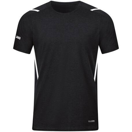 Jako T-Shirt Challenge - Farbe: schwarz meliert/wei -...