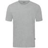 Jako T-Shirt Organic Stretch - Farbe: hellgrau meliert - Gr. 3XL