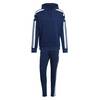 Adidas Squadra 21 Sweat Trainingsanzug Herren mit Hoody NAVY BLUE / NAVY BLUE XS