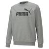 Puma ESS Big Logo Crew Herren - Farbe: Medium Gray Heather - Gr. M