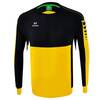 Erima Six Wings Sweatshirt gelb/schwarz 116