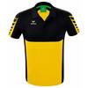 Erima Six Wings Poloshirt gelb/schwarz XXL