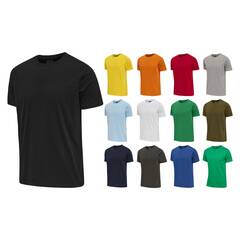 HummelRed Classic Basic T-Shirt S/S Herren