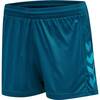 hummel Core XK Poly Shorts Damen 211468-7058 BLUE CORAL - Gr. XS