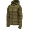 HUMMEL hmlRED QUILTED HOOD JACKET WOMAN - Farbe: DARK OLIVE - Gr. XS