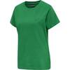HUMMEL hmlRED BASIC T-SHIRT S/S WOMAN - Farbe: JOLLY GREEN - Gr. M