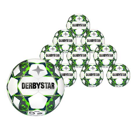 Derbystar Brillant TT 10-er Trainingsball 228,80 € grau 5, grün Ballpaket weiß