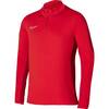Nike Academy 23 Drill Top Herren DR1352-657 - Farbe: UNIVERSITY RED/GYM RED/(WHITE) - Gr. M
