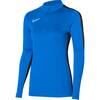 Nike Academy 23 Drill Top Damen DR1354-463 - Farbe: ROYAL BLUE/OBSIDIAN/(WHITE) - Gr. XS