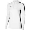 Nike Academy 23 Drill Top Damen DR1354-100 - Farbe: WHITE/BLACK/(BLACK) - Gr. M