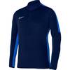 Nike Academy 23 Drill Top Herren DR1352-451 - Farbe: OBSIDIAN/ROYAL BLUE/(WHITE) - Gr. M