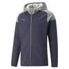 Puma teamCUP Casuals Hooded Jacket - Farbe: Parisian Night - Gr. XXL