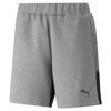 Puma teamCUP Casuals Shorts - Farbe: Medium Gray Heather - Gr. M