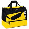 Erima SIX WINGS Sporttasche mit Bodenfach 7232313 - Farbe: gelb/schwarz - Gr. M