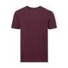 Russell Organic T-Shirt Herren  - Farbe: Burgundy - Gr. XS