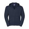 Russell Authentic Zip-Hoody Herren - Farbe: French Navy - Gr. 4XL