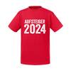 Aufsteiger Shirt 2024 Kinder - Classic Red - Gr. S (104/3-4)