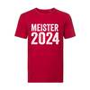 Meister Shirt 2024 Herren - Classic Red - Gr. 3XL