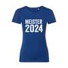 Meister Shirt 2024 Damen - Bright Royal - Gr. 2XL