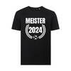 Meister Shirt Fuball 2024 Herren - Black - Gr. S