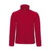 B & C Micro Fleece Full Zip - Farbe: Red - Gr. XL
