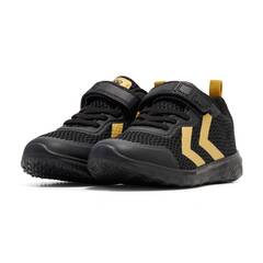 hummel Sneaker Actus Recycled Kinder BLACK/GOLD - Gr. 30