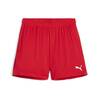 Puma teamGOAL Shorts Damen - Farbe: PUMA Red-PUMA White - Gr. L